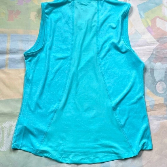 Avia Athletic Tank Top Size M (8-10) Sea foam Blue NWOT - Picture 7 of 9